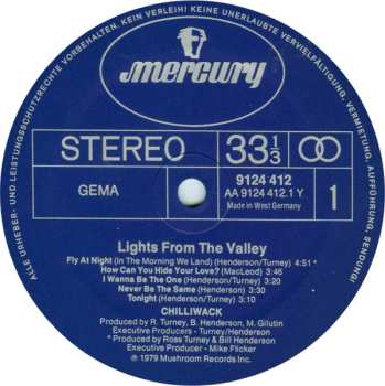 LP Chilliwack: Lights From The Valley