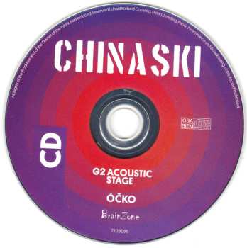 CD/DVD Chinaski: G2 Acoustic Stage