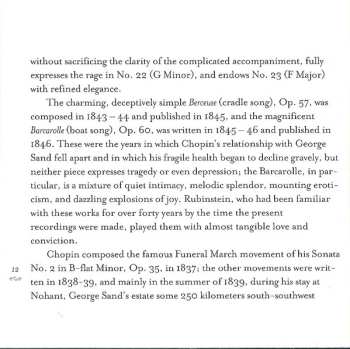 CD Frédéric Chopin: 24 Preludes, Piano Sonata No. 2 ("Funeral March"), Barcarolle, Berceuse, Impromptu No.3