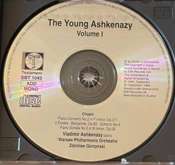 CD Frédéric Chopin: The Young Ashkenazy Volume I