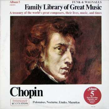 Album Frédéric Chopin: Polonaises, Nocturne, Etudes, Mazurkas