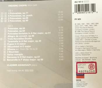 2CD Frédéric Chopin: Polonaises