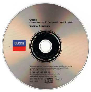 2CD Frédéric Chopin: Polonaises