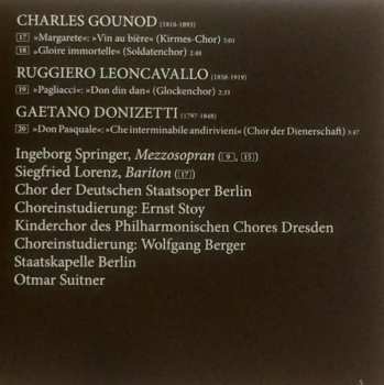 CD Staatskapelle Berlin: Chöre Aus Deutschen Opern