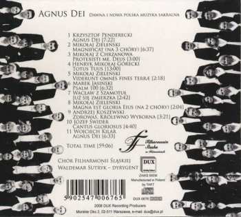 CD Chór Filharmonii Śląskiej: Agnus Dei - Dawna I Nowa Muzyka Sakralna