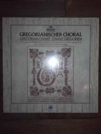 LP Godehard Joppich: Gregorianischer Choral / Gregorian Chant / Chant Gregorien  :  Zwei Grosse Feste Des Kirchenjahres - Two Major Feasts Of The Church Year - Deux Grandes Fêtes de L'année Liturgique