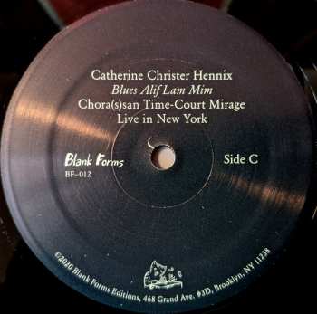 2LP Chora(s)san Time-Court Mirage: Blues Alif Lam Mim, Live In New York