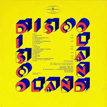 LP Chorus & Disco Company: Discoland