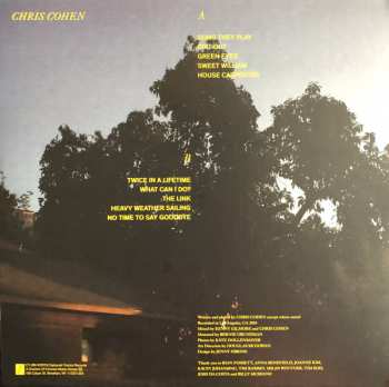 LP Chris Cohen: Chris Cohen LTD | CLR