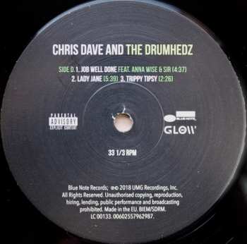 2LP Chris Dave And The Drumhedz: Chris Dave And The Drumhedz LTD