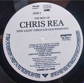 LP Chris Rea: New Light Through Old Windows (The Best Of Chris Rea)