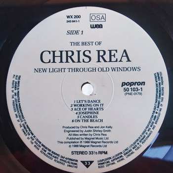 LP Chris Rea: New Light Through Old Windows (The Best Of Chris Rea)