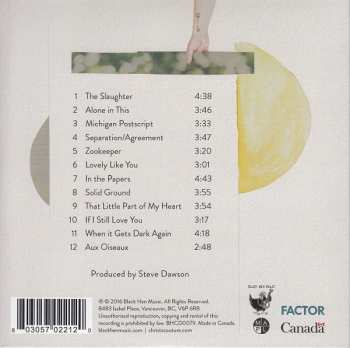 CD Christa Couture: Long Time Leaving