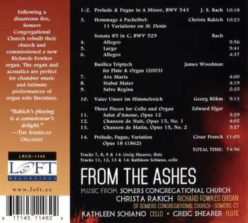 CD Christa Rakich: From the Ashes: Music from Somers Congregational Church