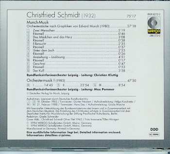 CD Rundfunk-Sinfonie-Orchester Leipzig: Munch-Musik - Orchestermusik I