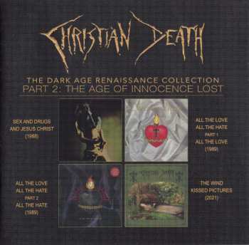 4CD Christian Death: The Dark Age Renaissance Collection Part 2: The Age Of Innocence Lost