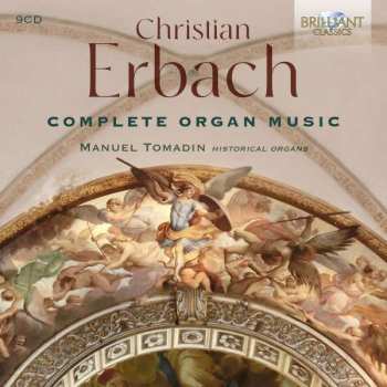 9CD/Set di cofanetti Manuel Tomadin: Complete Organ Music