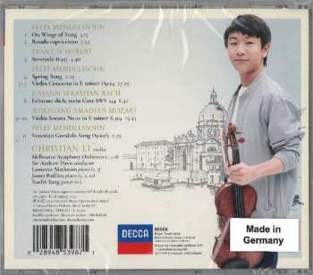 CD Christian Li: Discovering Mendelssohn
