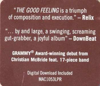 2LP Christian McBride Big Band: The Good Feeling