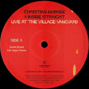 2LP Christian McBride & Inside Straight: Live At The Village Vanguard