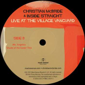2LP Christian McBride & Inside Straight: Live At The Village Vanguard