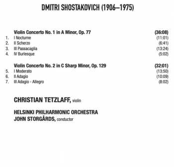 CD Dmitri Shostakovich: Violin Concertos 1 & 2