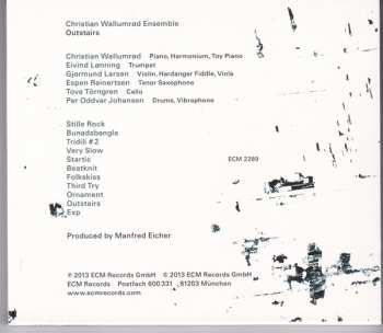 CD Christian Wallumrød Ensemble: Outstairs