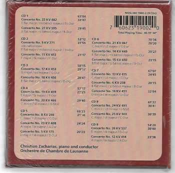 9CD Orchestre De Chambre De Lausanne: Wolfgang Amadeus Mozart - Complete Piano Concertos