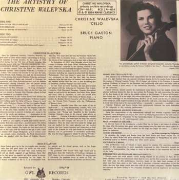 8CD/Set di cofanetti Christine Walevska: The Beauty & The Bow (Private Archive Recordings)