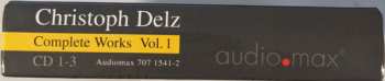 3CD/Set di cofanetti Christoph Delz: Complete Works Vol. 1