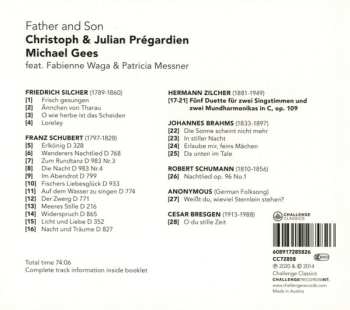 CD Christoph Prégardien: Father And Son