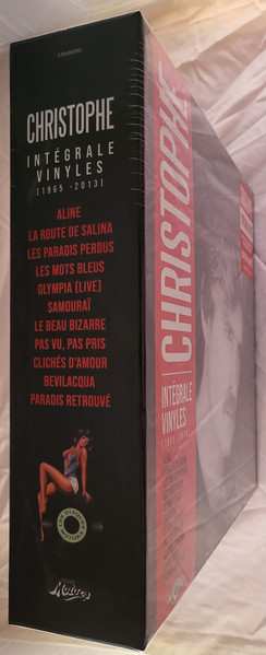 14LP/Set di cofanetti Christophe: Intégrale Vinyles (1965 - 2013)