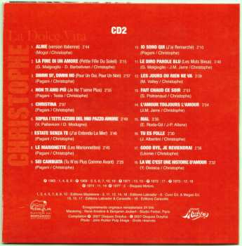 3CD/Set di cofanetti Christophe: La Dolce Vita