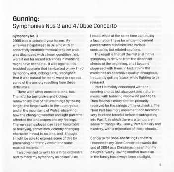 CD The Royal Philharmonic Orchestra: Symphonies Nos 3 and 4 - Oboe Concerto