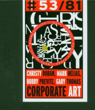 CD Bobby Previte: Corporate Art