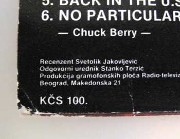LP Chuck Berry: Mr. Rock 'n' Roll