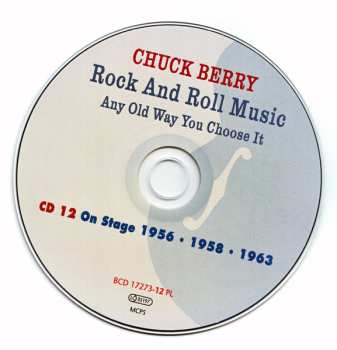 16CD/Set di cofanetti Chuck Berry: Rock And Roll Music - Any Old Way You Choose It (The Complete Studio Recordings ... Plus!) DLX