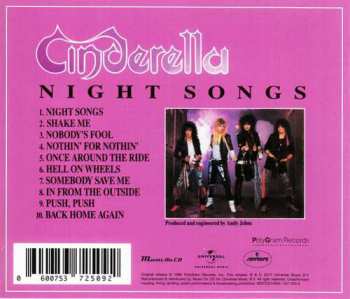 CD Cinderella: Night Songs