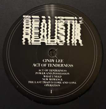 LP Cindy Lee: Act Of Tenderness