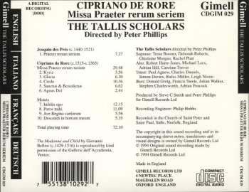 CD The Tallis Scholars: Missa Praeter Rerum Seriem