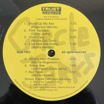 LP Circle Jerks: Group Sex DLX | LTD | CLR