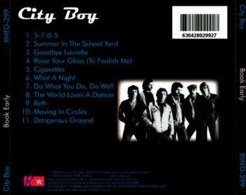 CD City Boy: Book Early