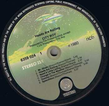 LP City Boy: Heads Are Rolling