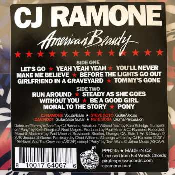 LP C.J. Ramone: American Beauty PIC