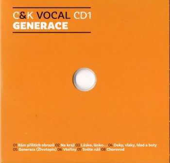 4CD/Set di cofanetti C&K Vocal: Dřív Než Něco Začne 1969-1989