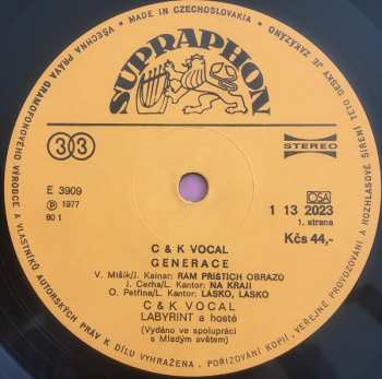LP C&K Vocal: Generace
