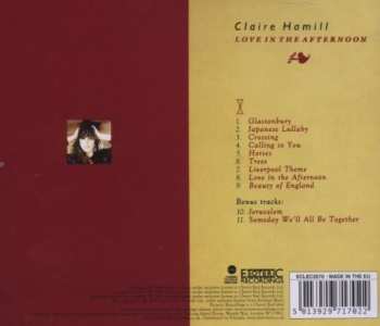 CD Claire Hamill: Love In The Afternoon