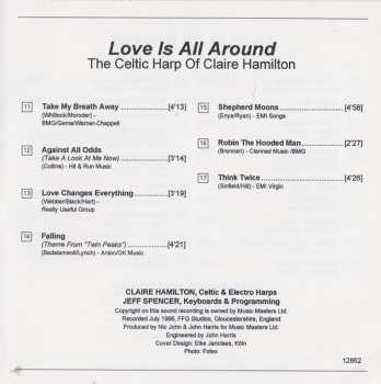 CD Claire Hamilton: Love Is All Around The Celtic Harp Of Claire Hamilton