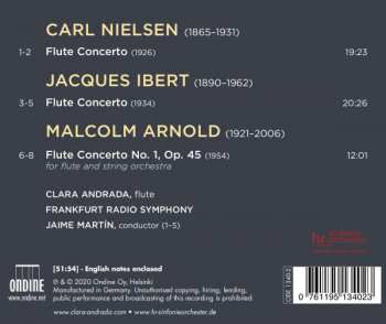 CD Jacques Ibert: Flute Concertos
