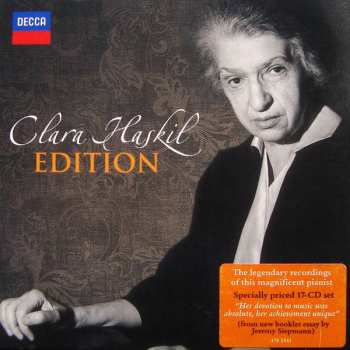 17CD/Set di cofanetti Clara Haskil: Clara Haskil Edition